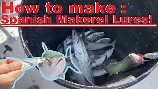 BEST Spanish Mackerel Lures! (DIY)👍🎣🐟