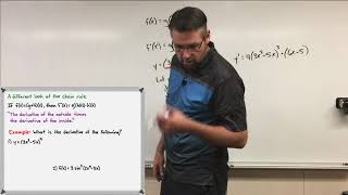 3.04 Combining Rules of Differentiation
