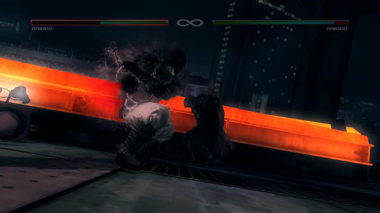 DOA5 Last Round - Raidou Super Moves (Critical Burst, Power Launcher, Power Blow & Cliffhangers)