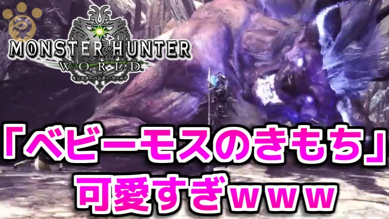 Mhw プーギーの服 ベビーモスのきもち 可愛すぎｗｗｗ モンハンワールド Youtube