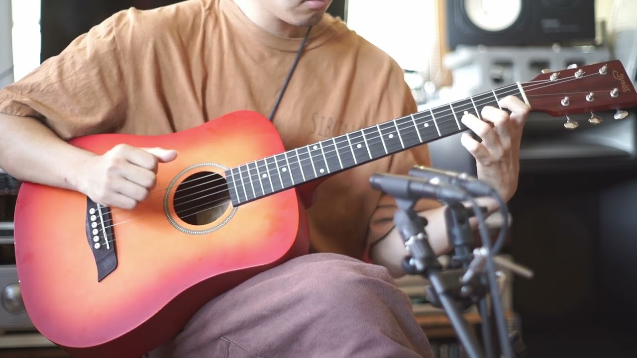 エレキの弦がついてるミニアコギ / S.yairi YM-02 - YouTube エレキの弦がついてるミニアコギ / S.yairi YM-02 - YouTube