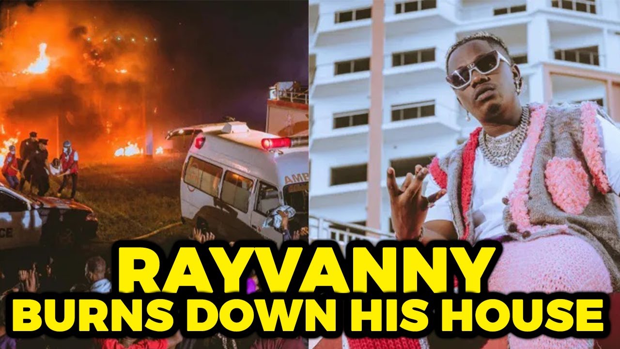 RAYVANNY INTENTIONALLY BURNS DOWN HIS NEWLY BUILT HOUSE IS HE CRAZY!! 😱😨🙆‍♂️