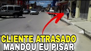 Uber Moto Cliente Atrasado Mandou Eu Pisa Adelmo Motovlog