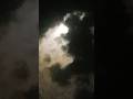 moon beautiful view of hidden cloud 🤩#shorts