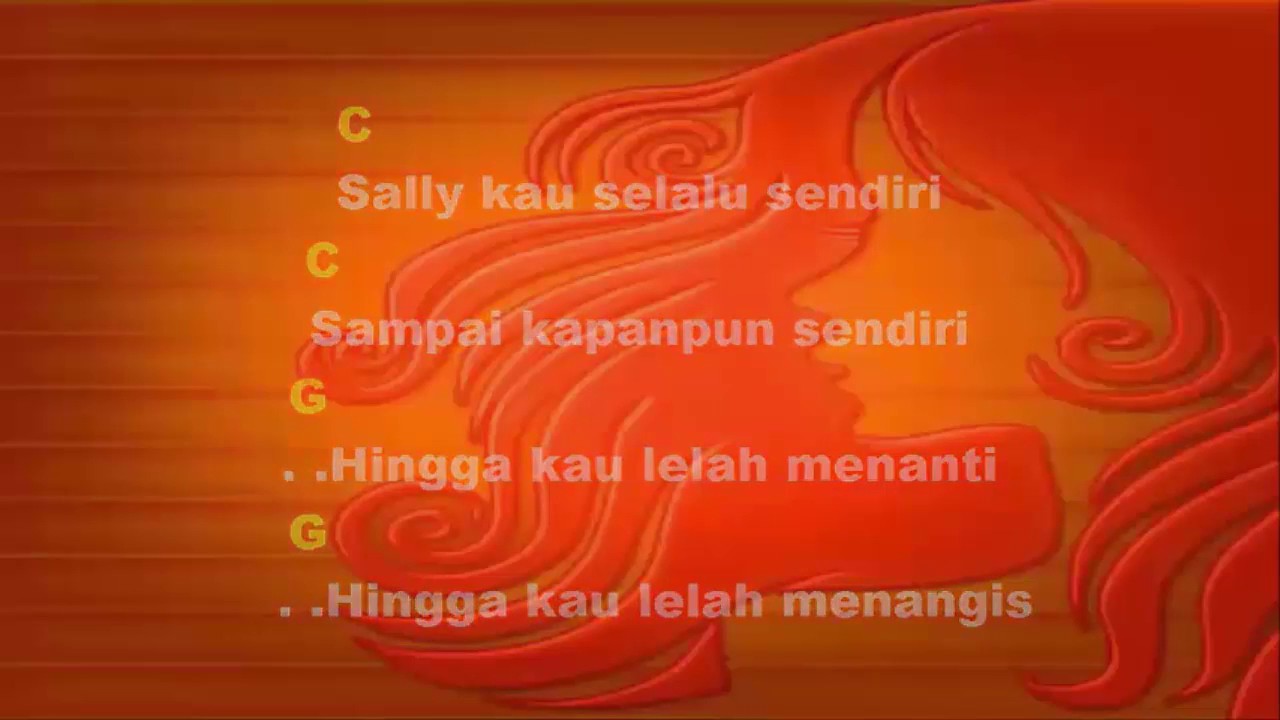 Peterpan-Sally sendiri chord n liryc - YouTube