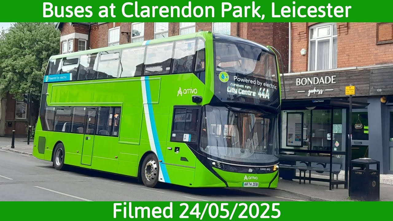 Buses In Clarendon Park, Leicester - 24/05/2025