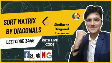 Sort Matrix by Diagonals | LeetCode 3446 | BFS & Level-by-Level Sorting Explained