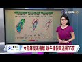 【0616台視午間氣象】今起鋒面漸遠離 端午連假高溫飆35度