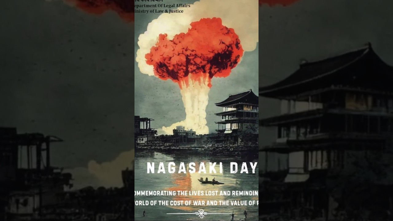 Nagasaki Day Stands 80th Anniversary of this Tragic Atom Bomb blast 