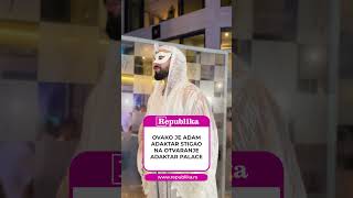 Ovako je Adam Adaktar stigao na otvaranje Adaktar Palace #adamadaktar