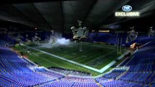Metrodome Stadium Roof Collapses