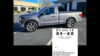 2025 F150 Maxtrac 4 Flip Kit Drop
