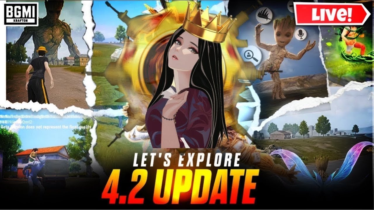 BGMI 4.2 Update Live Gameplay – New Theme Exploration & 25+ Kills