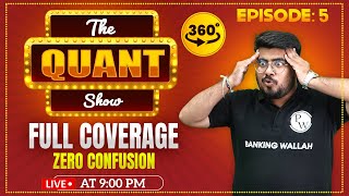 The Quant Show | Percentage for Banking Exam | Percentage Basic Concepts | EP 05 | by Mayank Sir