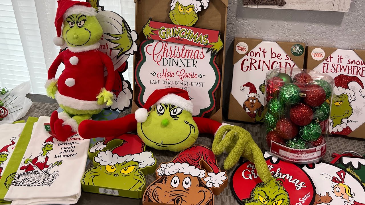 Hobby Lobby / The Grinch / Christmas. YouTube