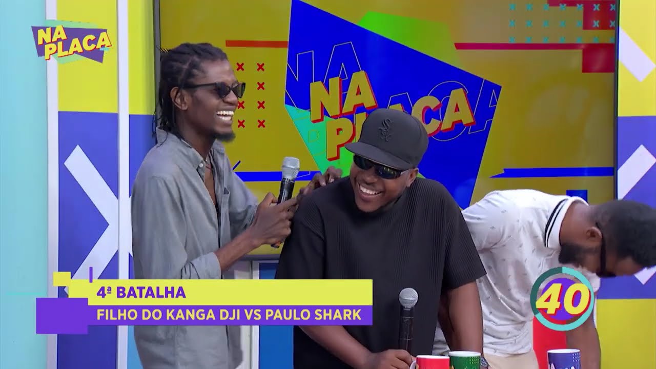 Filho do Kanga Dji vs Paulo Shark Desafio de Rimas Esquenta o Estúdio!
