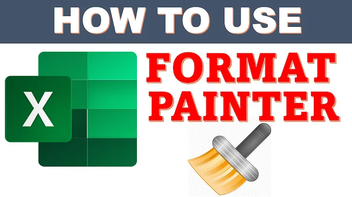 How to Copy Excel Formats using the Format Painter & More