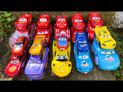 Wow!😱 Finding Toys in Nature There are Lightning Mcqueen, Dinoco, Rusteze, Tank Coat and Everything