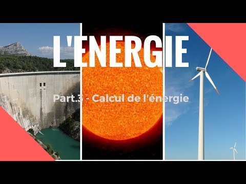 Calculer l&rsquo;énergie (Physique-Chimie)