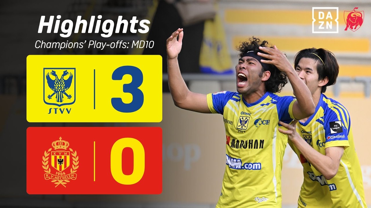 STVV rondt een prachtig seizoen af! 🟡🔵 | STVV - KV Mechelen