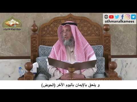 380/138 ويلحق بالايمان باليوم الآخر الحوض - شرح كتاب مختصر العقيدة مجزء - الشيخ عثمان الخميس