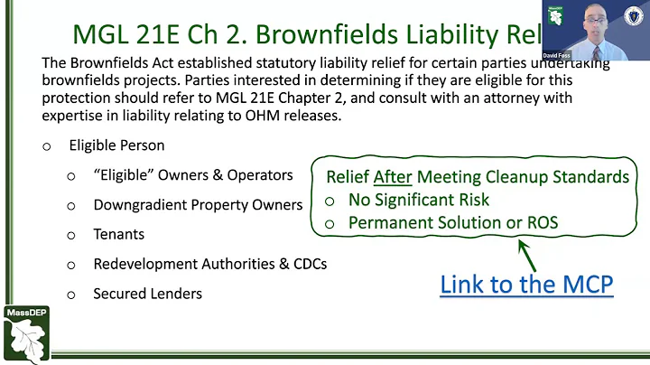 Massachusetts Brownfields Roundtable - September 9, 2025 (Webinar)