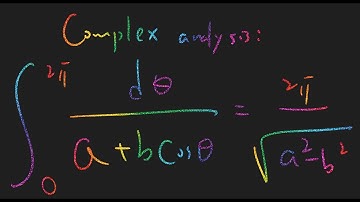 Integral of 1/(a+bcosx) from 0 to 2pi