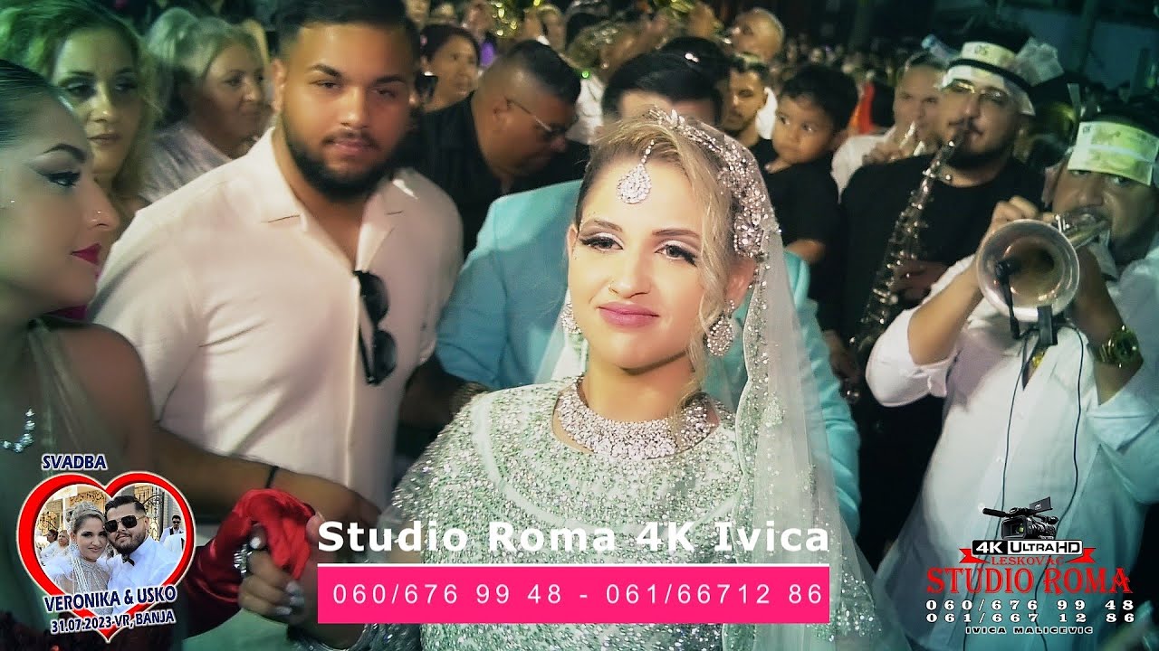 SVADBA USKO & VERONIKA SITA2 31.07.2023 VR BANJA - STUDIO ROMA IVICA 4K LESKOVAC