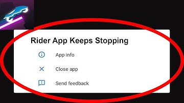 Fix Rider App Keeps Stopping | Rider App Crash Issue | Rider App | PSA 24