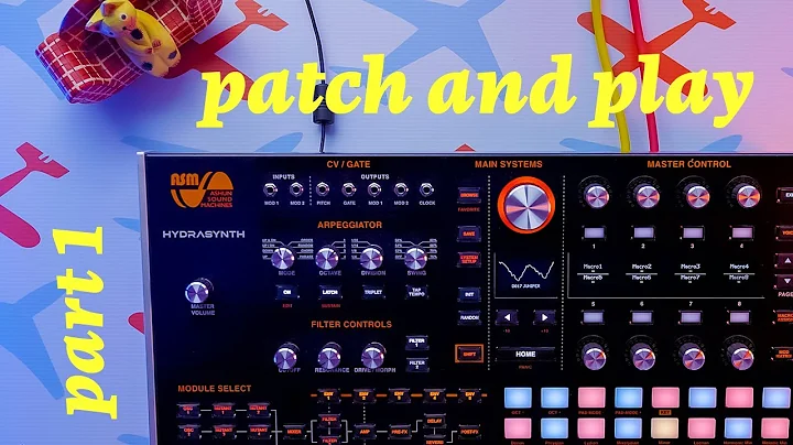 Self-Playing Patches on the ASM Hydrasynth: Part 1 (Ambient Drones)