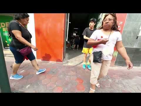 Caminando en la calle Capón! Barrio chino en Lima!