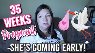 35 WEEK PREGNANCY UPDATE | THINGS ARE GETTING REAL | MY BODY ISN'T COOPERATING