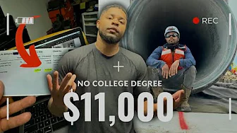I Made Over $11,000 in My First Month at my 9-5 Job WITHOUT a College Degree | Daily Vlog