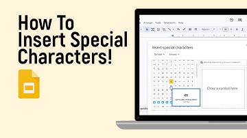 How to Insert Special Characters in Google Slide Presentation [easy]