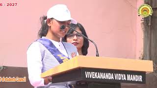 VVM Ranchi - Investiture Ceremony - 2026 [Maiden Speech by Newly appointed Head Boy] screenshot 3
