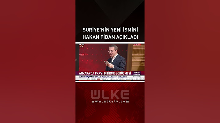 Dışişleri Bakanı Hakan Fidan, Suriye'nin Yeni İsmini Açıkladı #SonDakika