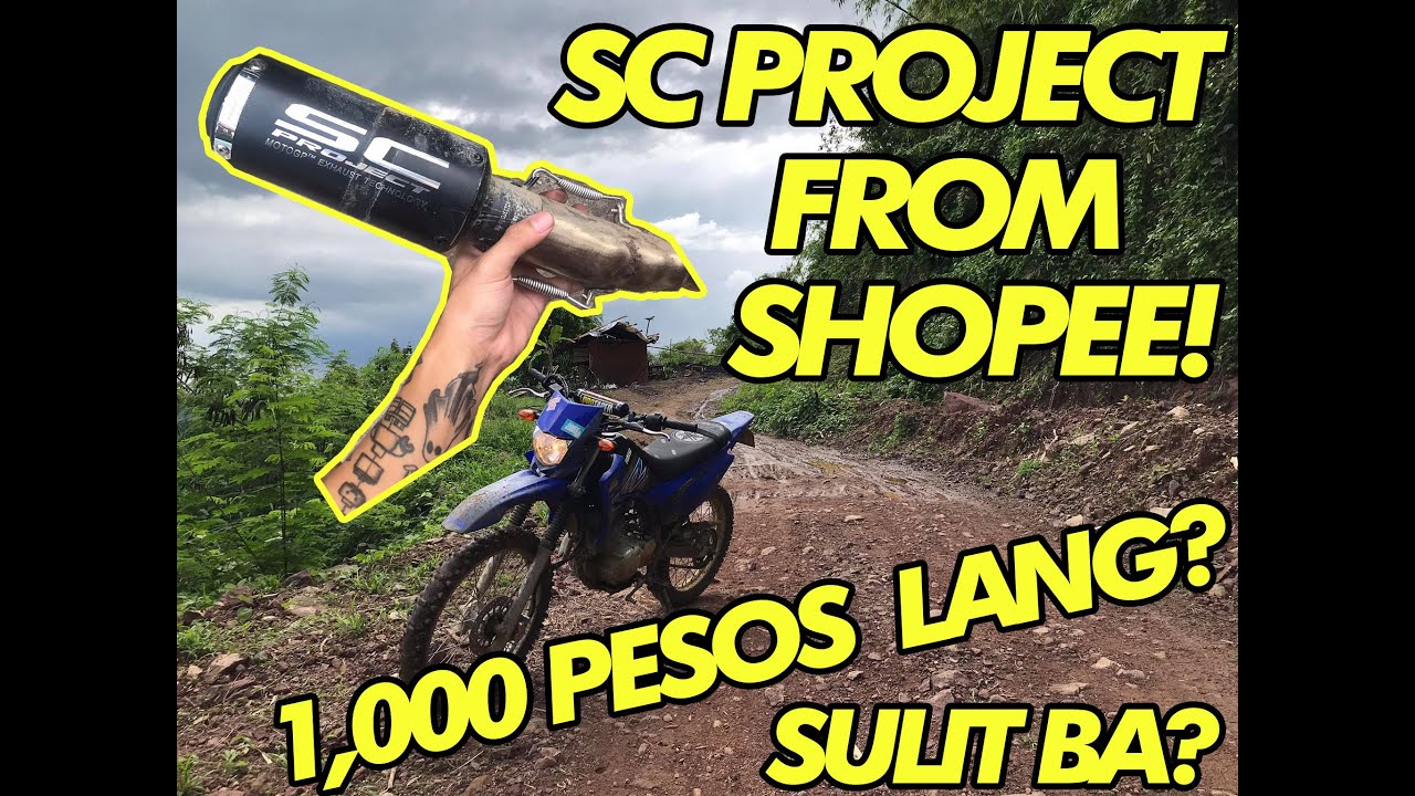 SC PROJECT OPEN PIPE FROM SHOPEE, SULIT BA? | XTZ-125