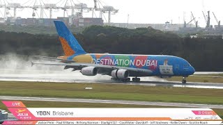 🔴 LIVE BRISBANE AIRPORT Plane-Spotting + Live ATC - 02.08.26 🔴
