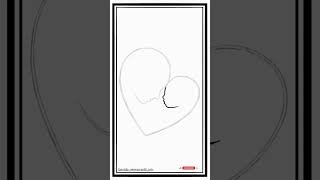 Mother and Daughter One Line  Drawing🥰 👩‍👧🥰|Tutorial|#shorts#motheranddaughter#momslove