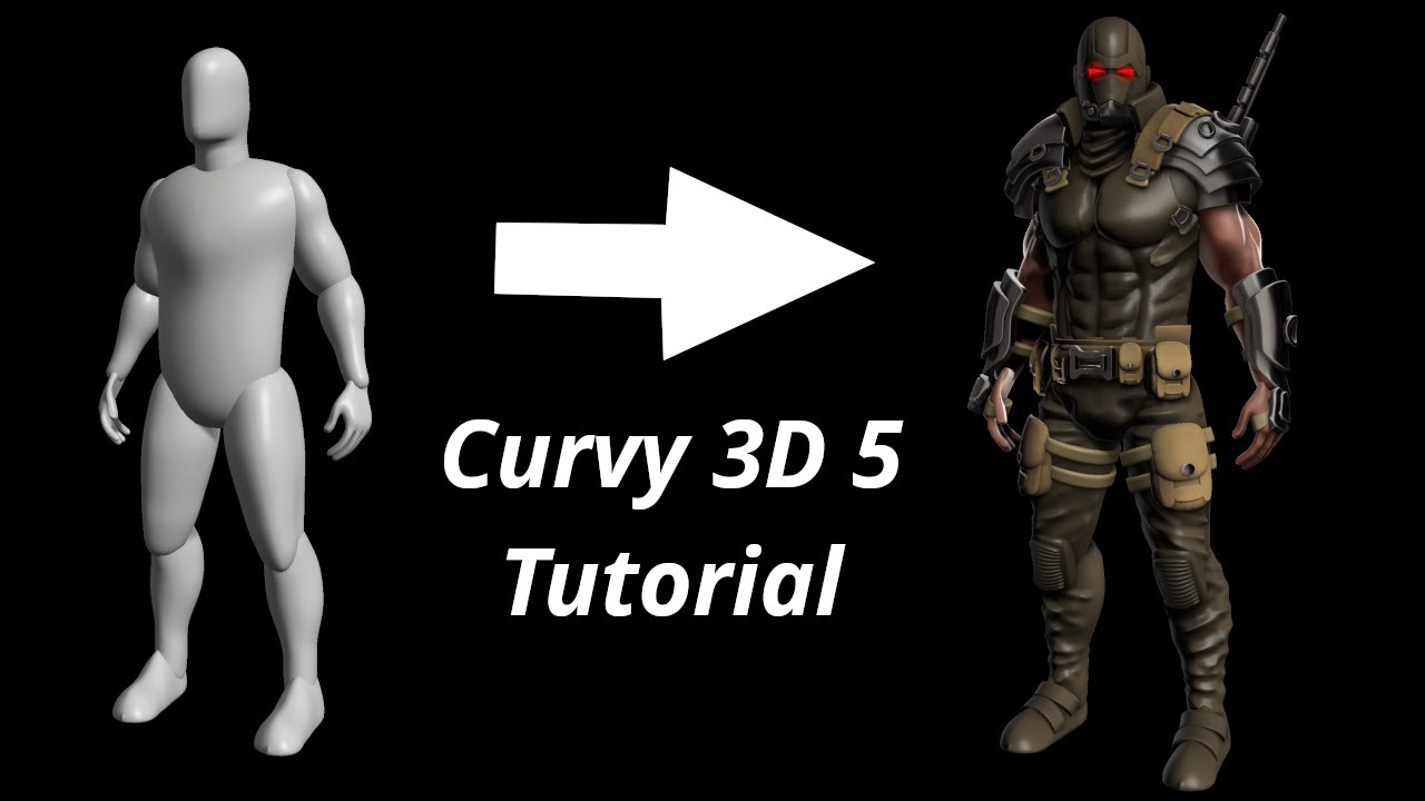Bounty Hunter - Curvy 3D Complete Character Tutorial