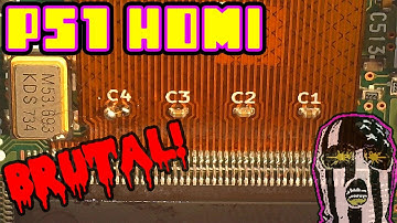 PS1 HDMI Installation! Ps1Digital (Pu-18 / SCPH-5501)