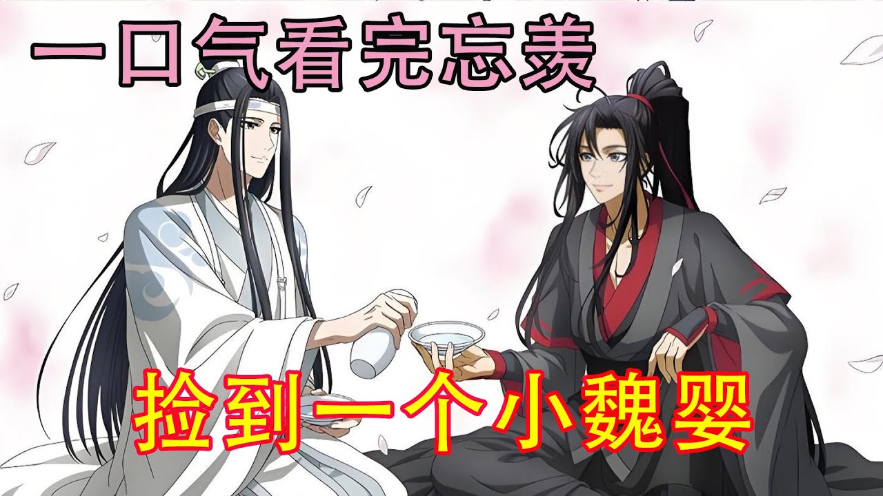 一口气看完忘羡《捡到一个小魏婴》“哥哥！”魏无羡语调突然一变，弃满了嘲讽，“哥哥，天天跟我说阿婴已经长大了，如今阿婴说要跟哥哥结道，却又说我还小。”