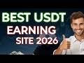 New USDT Earning Platform 2026 | USDT Mining Website Review | New Crypto Site 2026