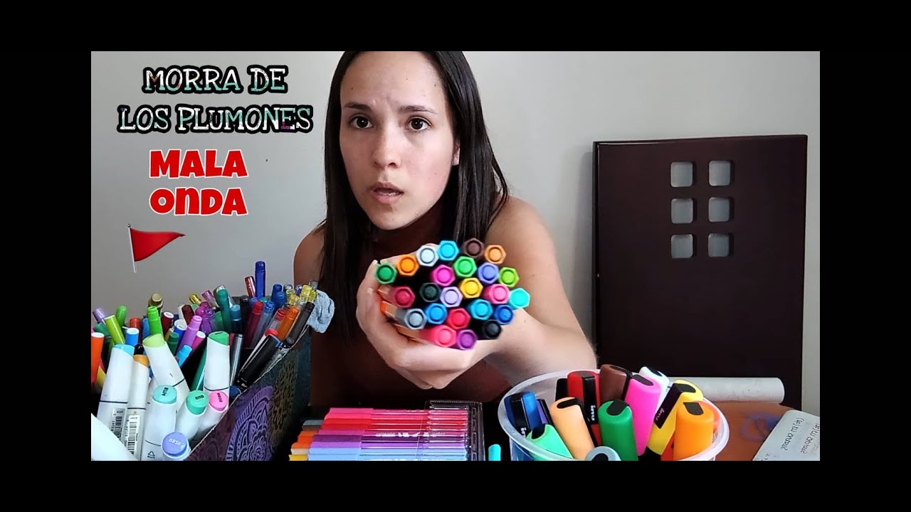 ASMR morra de los plumones🖍️🖊️🎨 mal4 onda y antipática👩‍🏫🙄