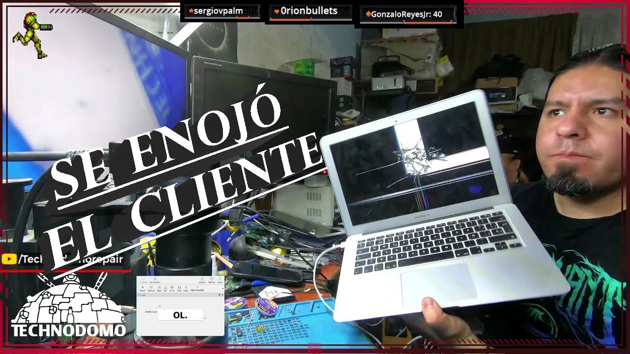 CAMBIEMOS EL DISPLAY A MACBOOK AIR A1466 - LCD REPLACEMENT - YouTube