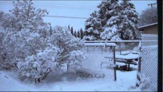 2011 Snow in Quartz Hill Ca