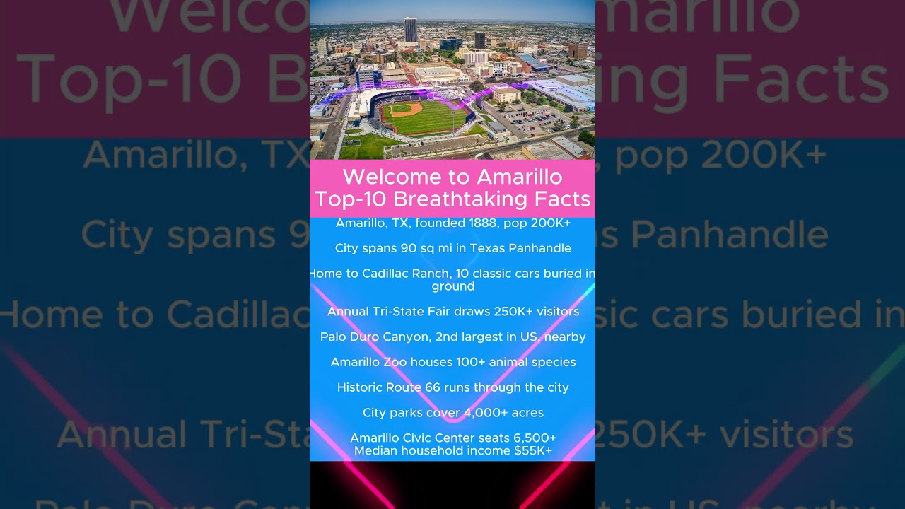 Welcome to Amarillo: Top-10 Breathtaking Facts 