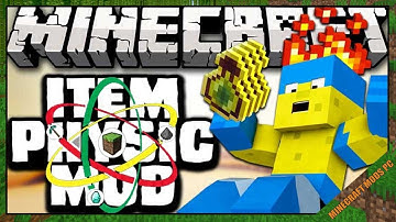 ItemPhysic Lite Mod 1.16.5/1.15.2/1.12.2 & How To Download and Install for Minecraft