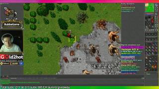 [Tibia] Secret service quest [Squeezing gear of girlpower] while some people try killing me (Part 2)