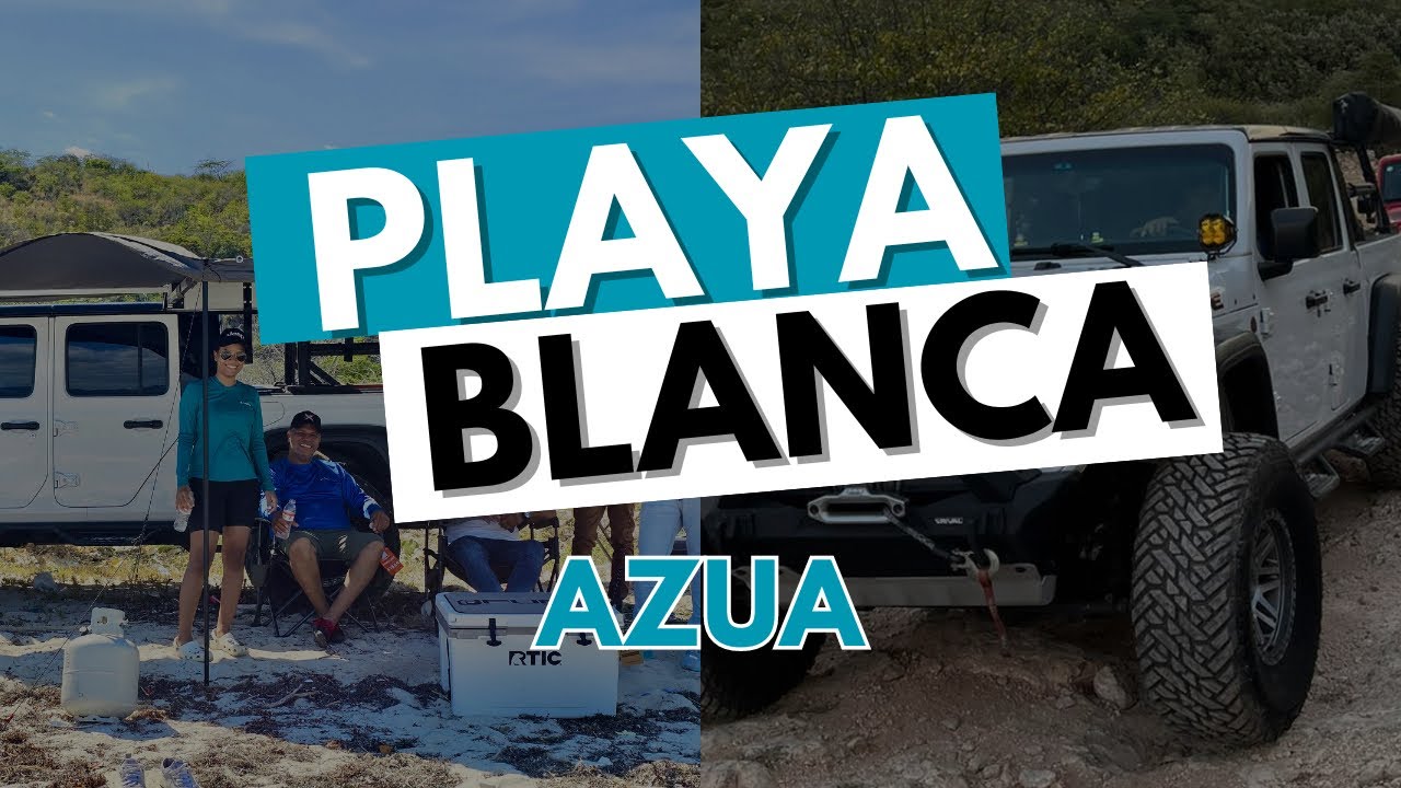 ¡Exploración con JEEP Club en Playa Blanca Azua! - YouTube